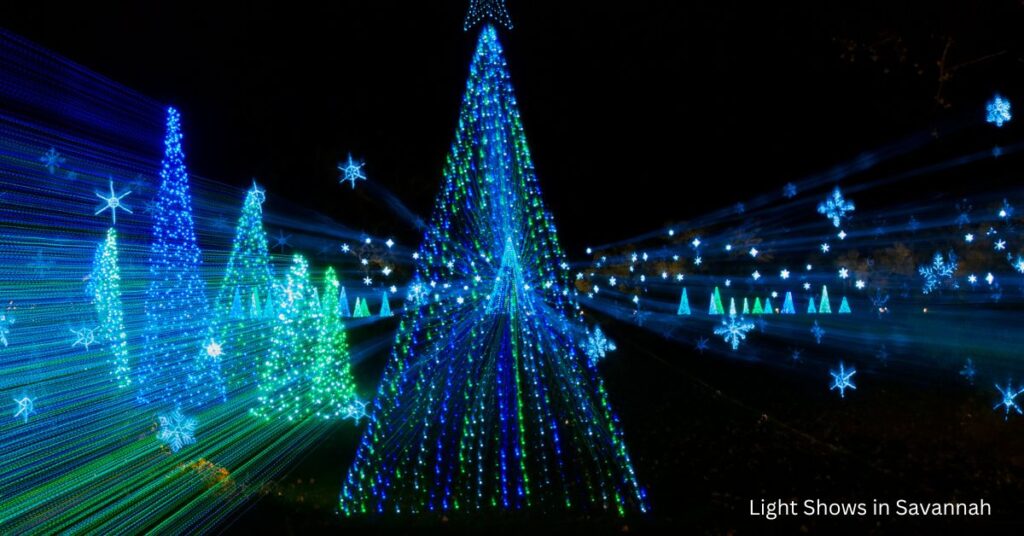 Light Shows in Savannah